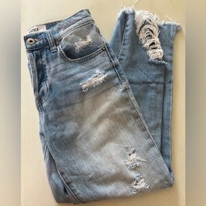 Pistola brand jeans, light wash size 24